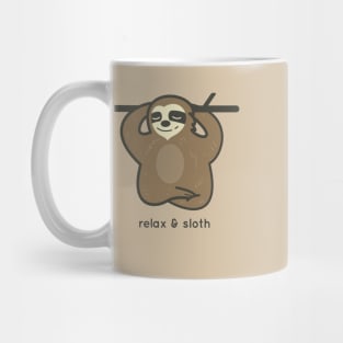 Relax & Sloth Mug